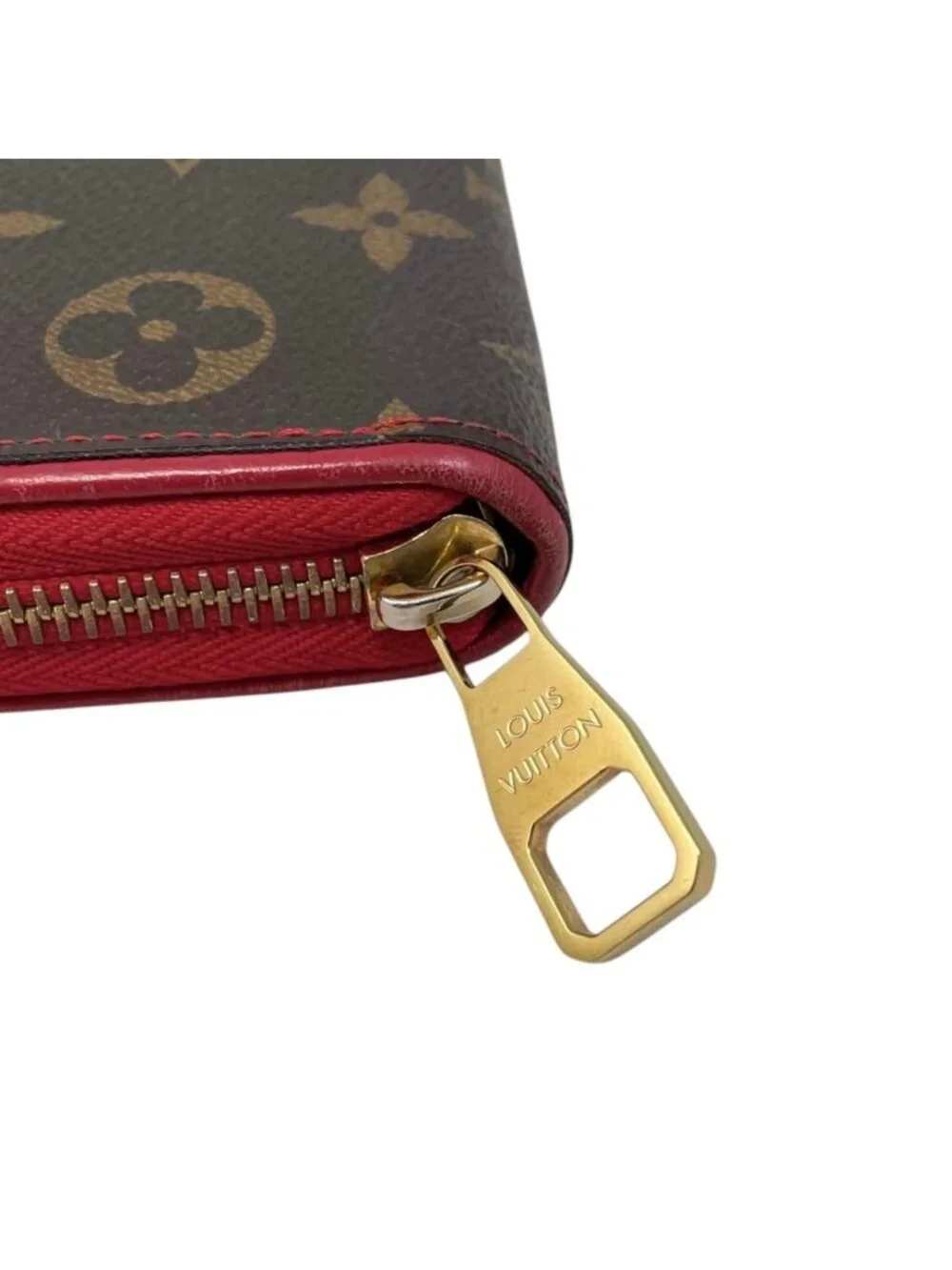 Louis Vuitton Wallet Zippy Retiro Monogram Cerise